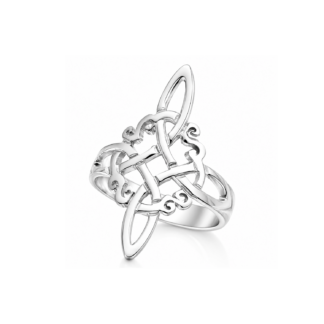 Anillo Nudo de Bruja